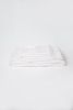 Omne Sleep 4-Piece White Brushed Microfiber California King Hypoallergenic Sheet Set