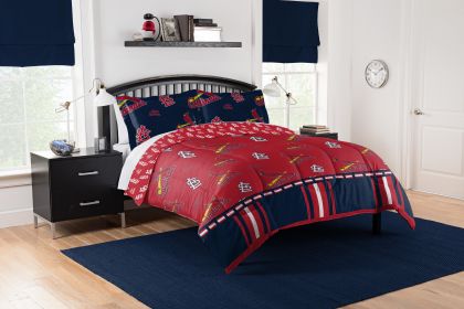 St Louis Cardinals OFFICIAL MLB Full Bed In Bag Set