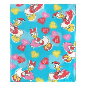 Donald & Daisy; True Love Aggretsuko Comics Silk Touch Throw Blanket; 50" x 60"