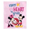 Mickey Mouse; My Heart to Yours Aggretsuko Comics Silk Touch Throw Blanket; 50" x 60"