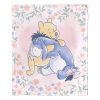 Disney / Winne the Pooh, Sweet Hugs, Silk Touch Throw Blanket, 50"x60"