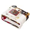 Harry Potter; Roar for Gryffindor Silk Touch Sherpa Throw Blanket; 40" x 50"