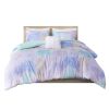 Cassiopeia Watercolor Tie Dye Printed Duvet Cover Set