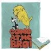 Looney Tunes; Come at Me Bro Aggretsuko Comics Silk Touch Throw Blanket; 50" x 60"