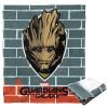 Guardians of the Galaxy; Trophy Groot Aggretsuko Comics Silk Touch Throw Blanket; 50" x 60"