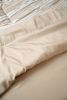 Omne Sleep 4-Piece Khaki Microplush and Bamboo King Hypoallergenic Sheet Set