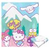 Hello Kitty; Mountain Adventure Aggretsuko Comics Silk Touch Throw Blanket; 50" x 60"