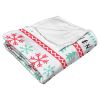 WB / Friends, Candy Cane Coffee, Silk Touch Throw Blanket, 50"x60"