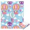 SANRIO / Hello Kitty, AIR BALLOON PARTY, Silk Touch Throw Blanket, 50"x60"