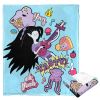 Adventure Time; Tasty Tunes Aggretsuko Comics Silk Touch Throw Blanket; 50" x 60"