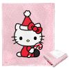 Hello Kitty; Candy Cane Kitty Aggretsuko Comics Silk Touch Throw Blanket; 50" x 60"