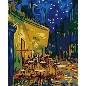 Digital Oil Painting Coloring Painting Frameless Oil (Option: color8-40x50)