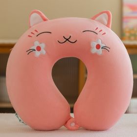 Plush Toy Cartoon Memory Cotton U-shaped Pillow (Option: 12style)