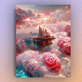 Tiangong Digital Oil Painting Diy Decorative Painting (Option: F101 Tiangong 01-40x50)