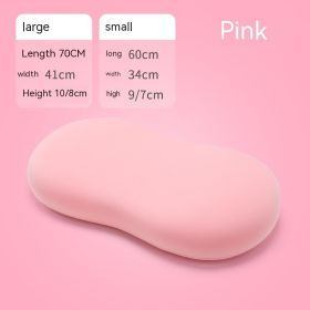 Cat Belly Pillow Cat Pillow Memory Pillow Sleeping Cute (Option: Light Pink Large-As Shown In The Figure)