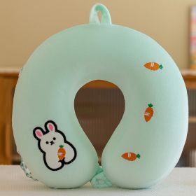 Plush Toy Cartoon Memory Cotton U-shaped Pillow (Option: 10style)