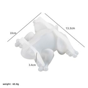 Small Animal Ornaments Easter Frog Lizard Snail Silicone Mold (Option: Frog)