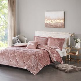 Felicia Velvet Duvet Cover Set (Color: as Pic)