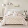 Lorna Metallic Comforter Set with Bed Sheets