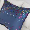 Janie Rainbow Iridescent Metallic Dot Comforter Set