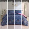 Janie Rainbow Iridescent Metallic Dot Comforter Set