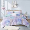 Cassiopeia Watercolor Tie Dye Printed Comforter Set