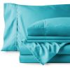 6 Piece Sheet Set, Microfiber, 2 Extra Pillowcases, Queen