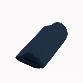 Nordic Style Cloud Shape Office Foot Rest Mat Leg Pillow High Rebound Sponge Foot Rest Pillow (Option: Dark Blue-Large Size)