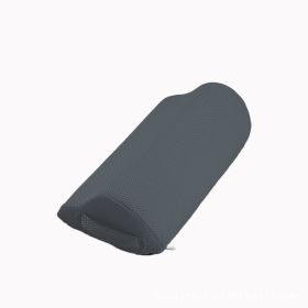 Nordic Style Cloud Shape Office Foot Rest Mat Leg Pillow High Rebound Sponge Foot Rest Pillow (Option: Dark Gray-Large Size)